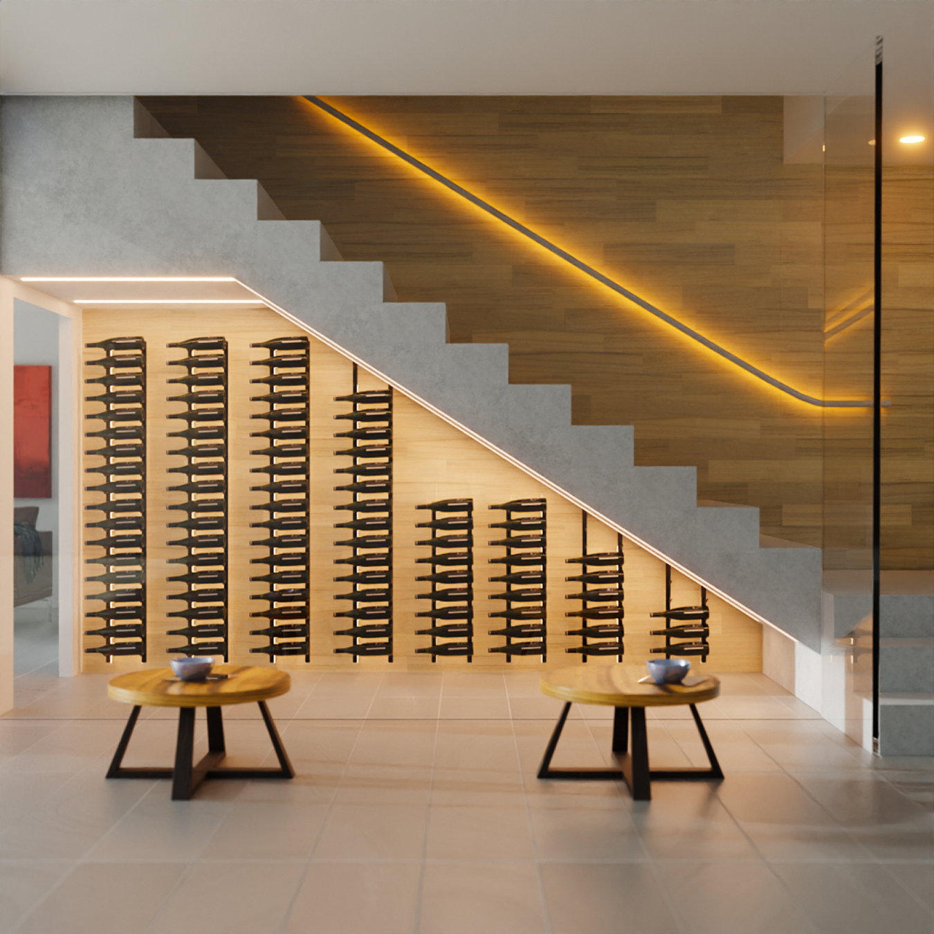 Under stairs wine cellar ideas for Australian homes
