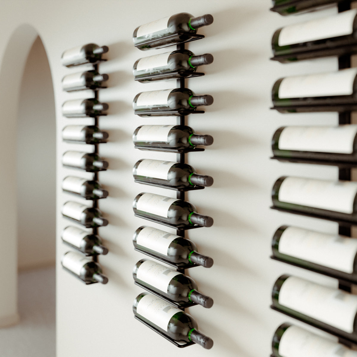 Wall Mounted Wine Rack - Style 2