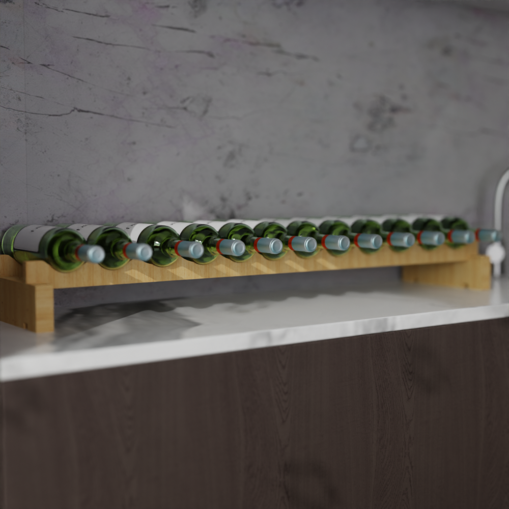 12 Bottle Modular Wine Rack