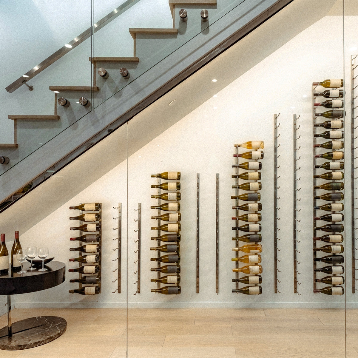 Wall Mounted Wine Rack - Wine Stash