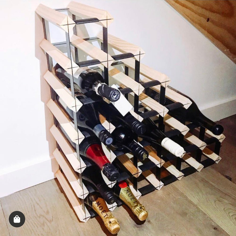 Sloped Customer Wine Rack