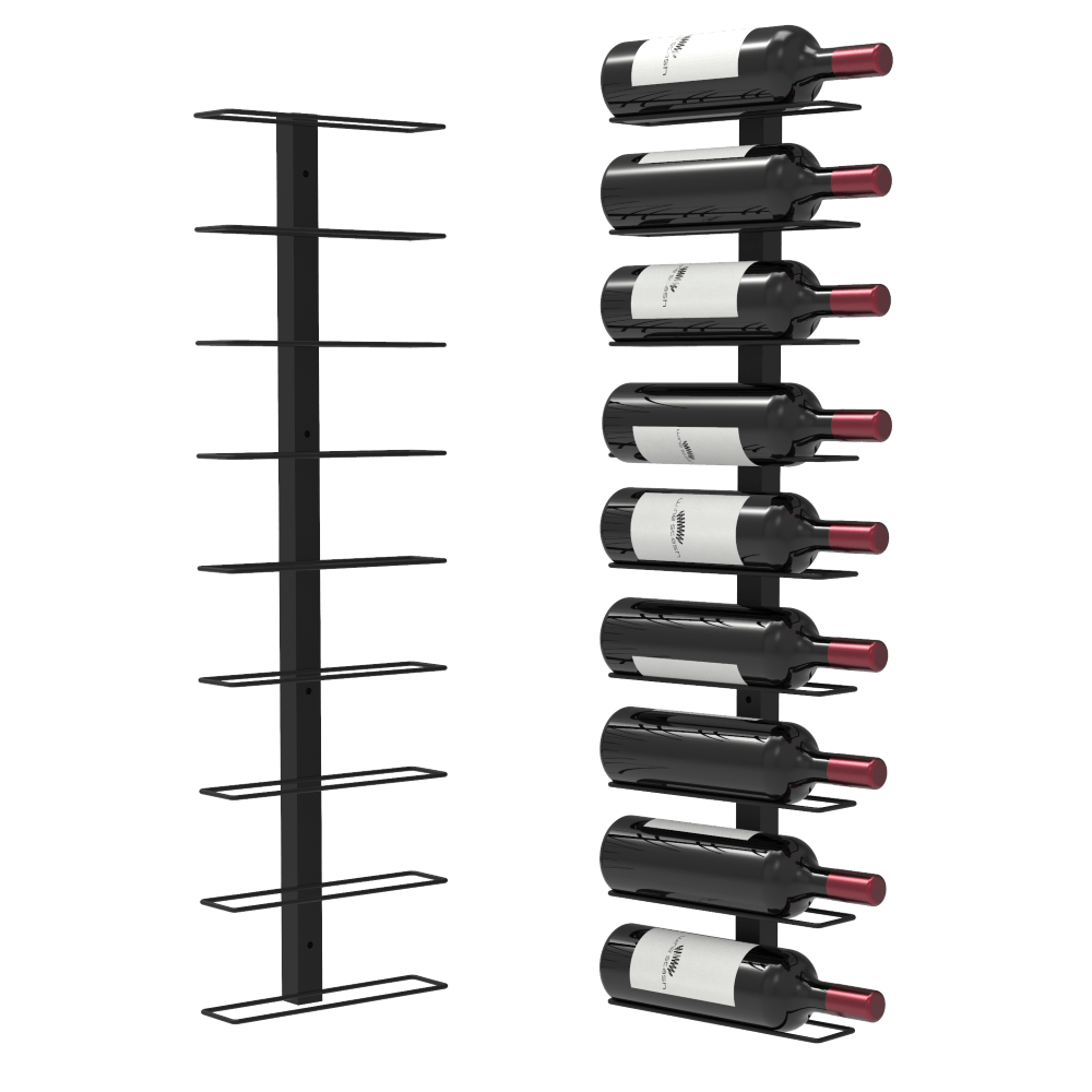 Wall Mounted Wine Rack - Style 2 - Wine Stash