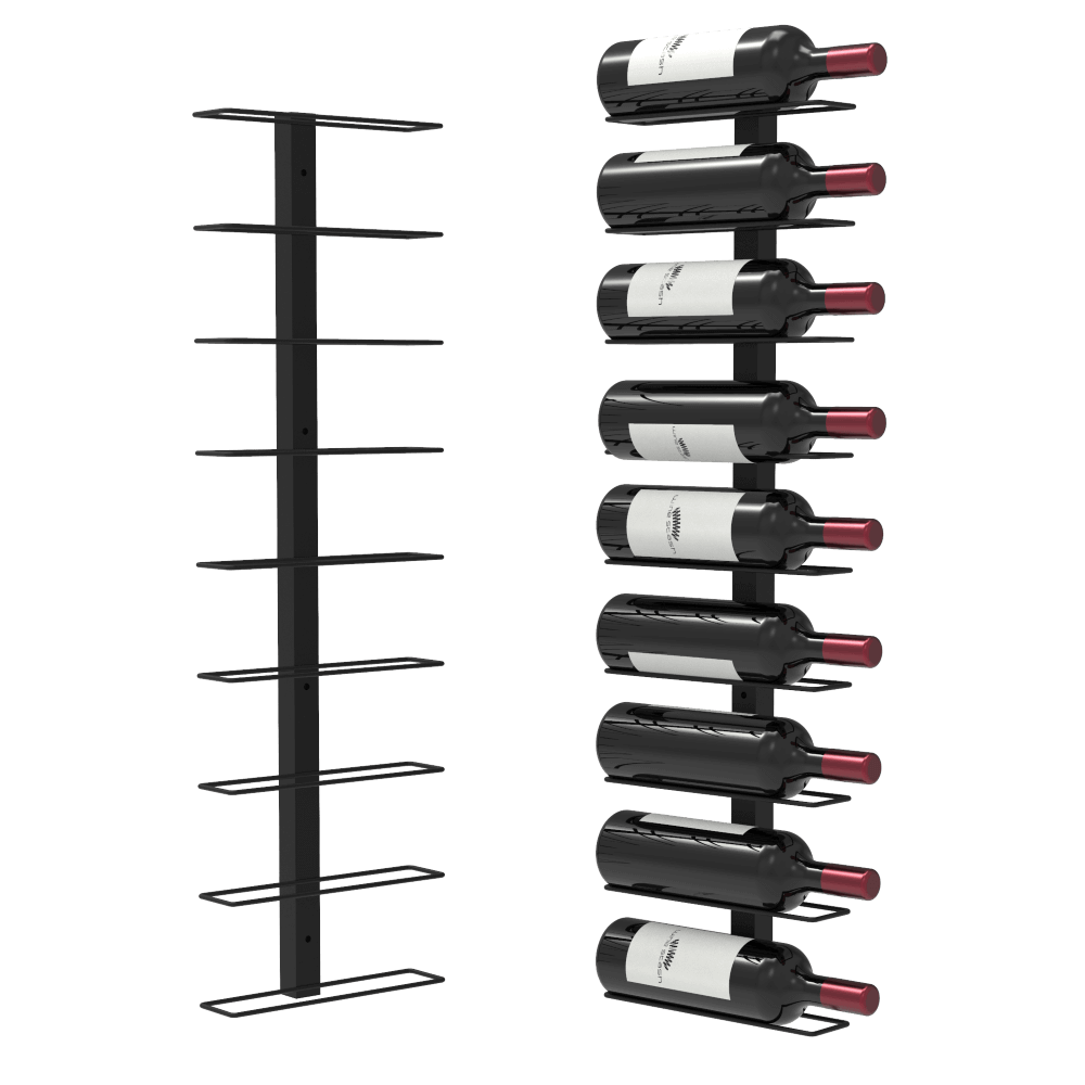 Wall Mounted Wine Rack Style 2 Wine Stash